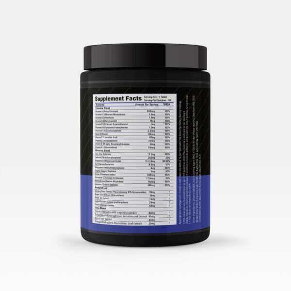 Elevate Nutrascience VitaX Multivitamin – 60 Tablets