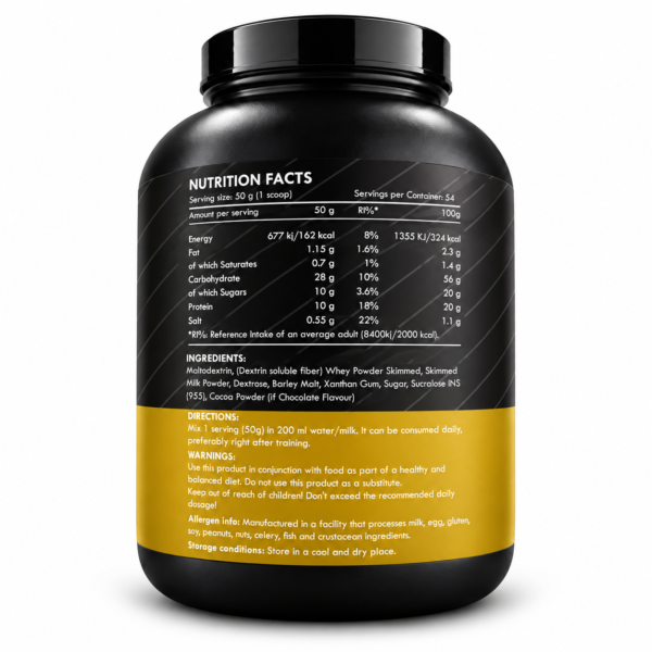 Mackup 9 Elevate Nutrascience Surge Mass Gainer 6lbs / 2.7kg Chocolate